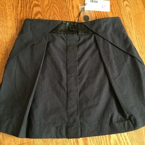 NWT-Dinui Fay Skirt, Charcoal Gray, Size 8 Girls, Orig. $170